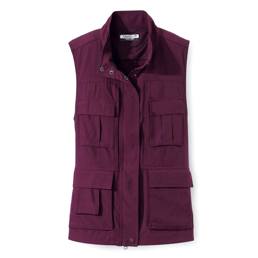 Magellan's Travel Gear Utility/Travel Vest Size L NWOT